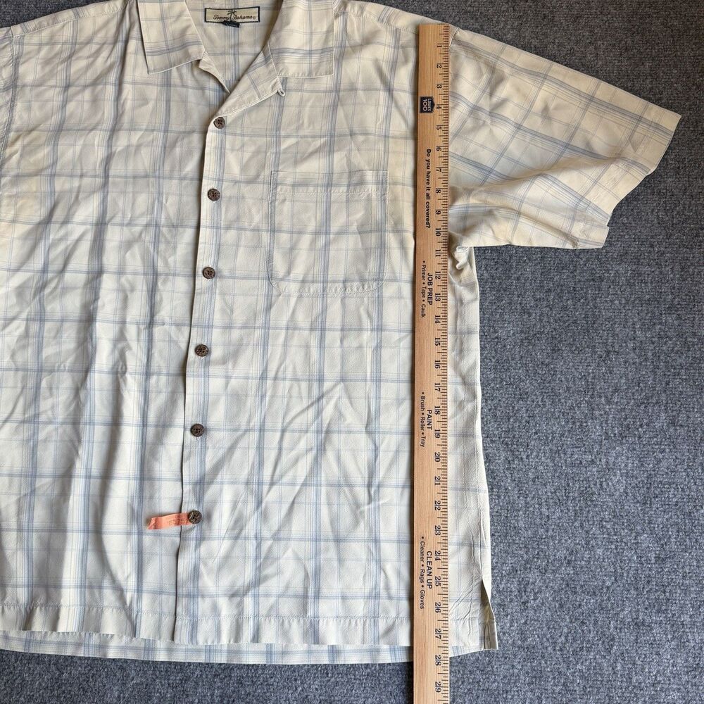 Tommy Bahama Men’s Size M 100% Silk Camp Shirts Lot of 3 Hawaiian Floral Plaid - Picture 6 of 16